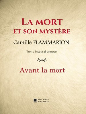 cover image of La mort et son mystère